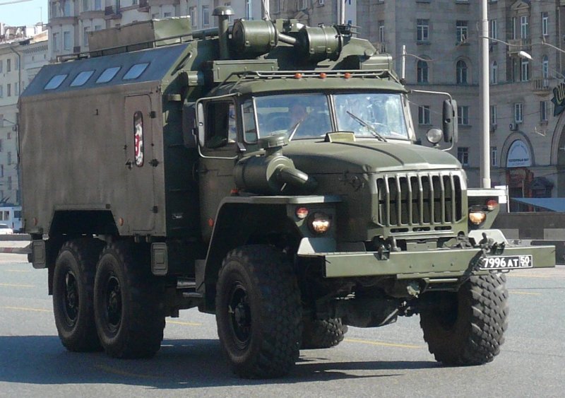 Урал 4320 кунг военных