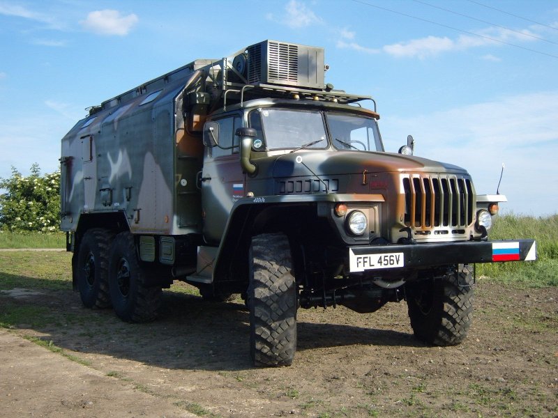 Урал 4320 армейский автодом