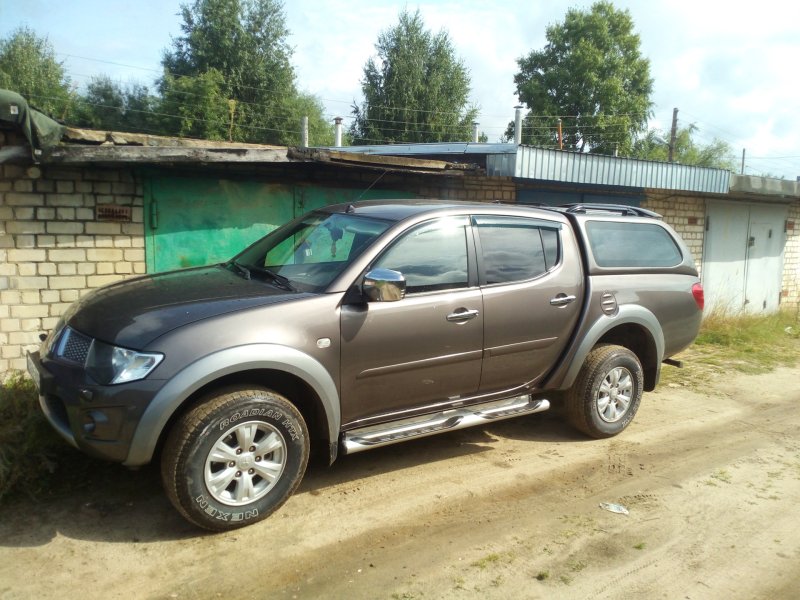 Mitsubishi l200 кунг