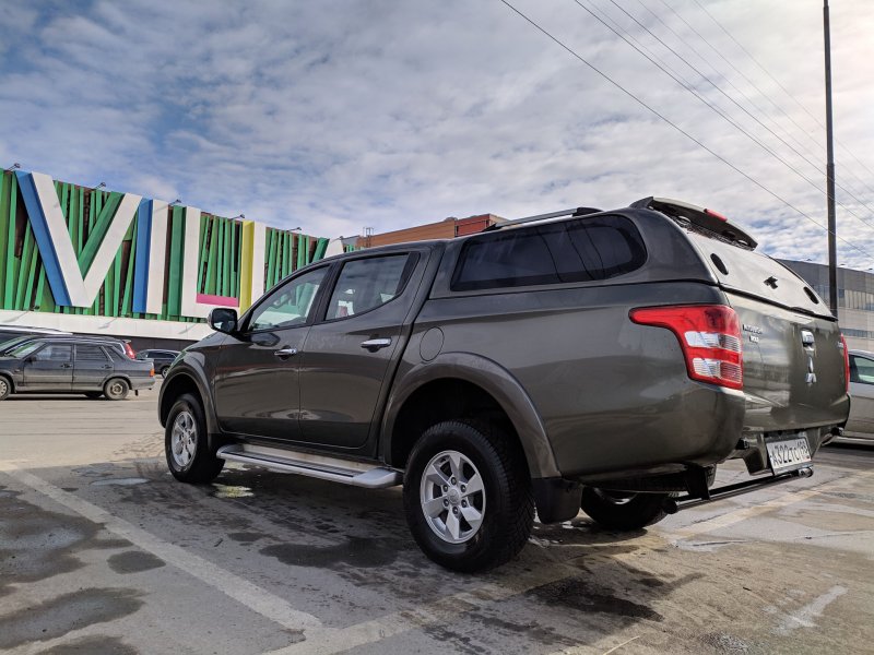 Новый Mitsubishi l200 с кунгом