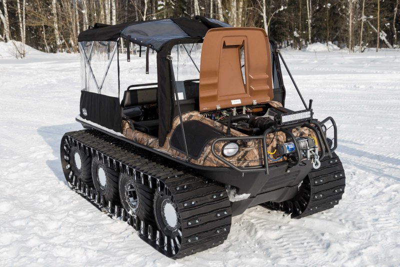 Канадский вездеход "Argo 8x8 Frontier 650"