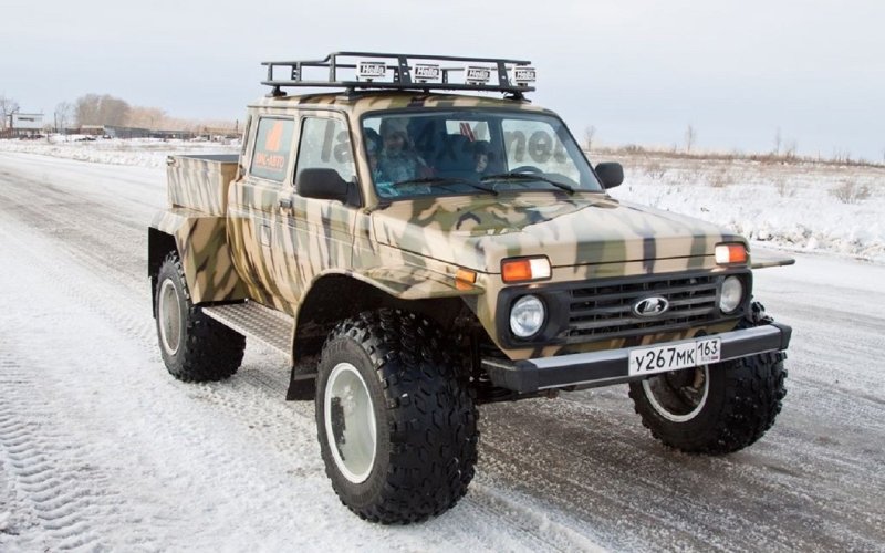 Лада Нива пикап 4x4