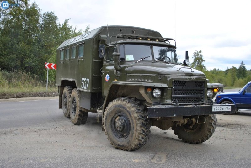 Армейский «Урал-4320» кунг