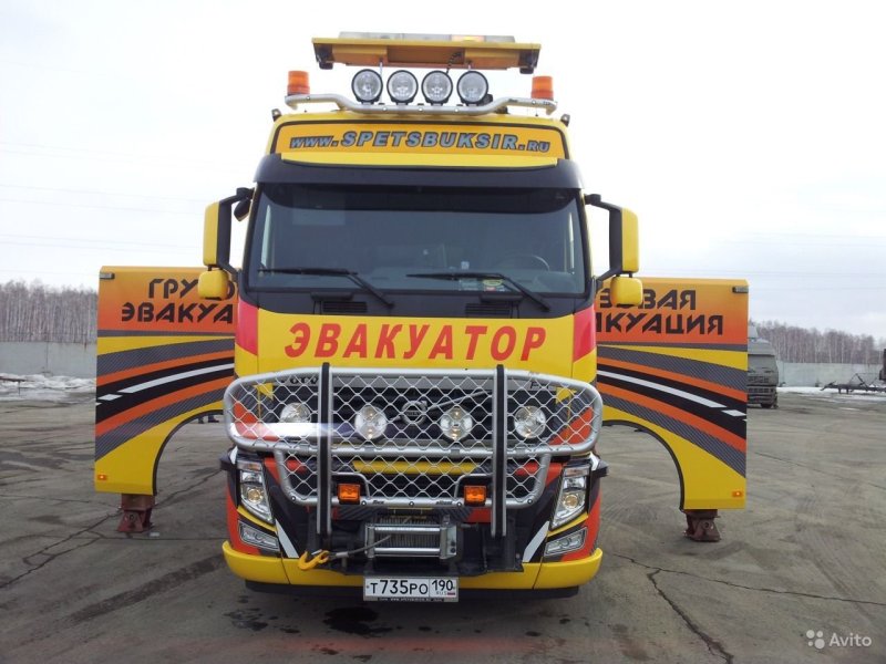 Вольво эвакуатор грузовой 100 тонн