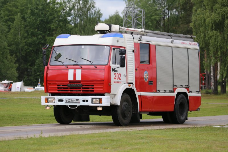 КАМАЗ 4350 пожарный