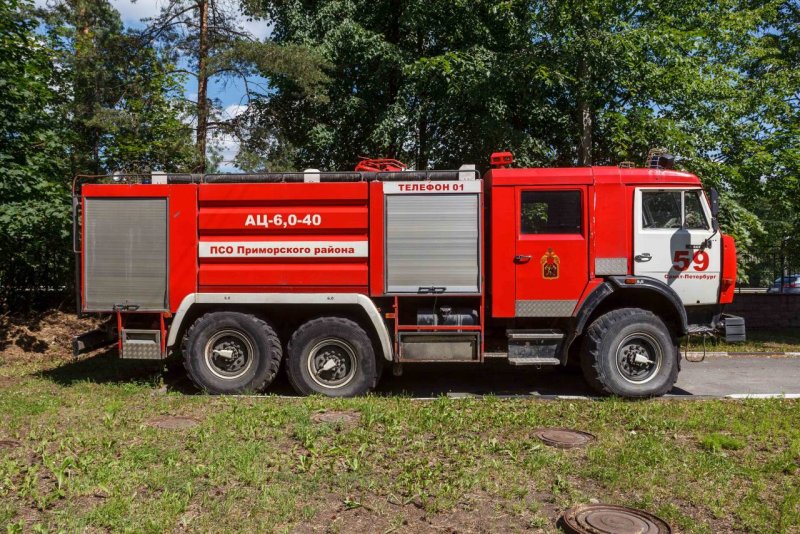 Пожарная машина КАМАЗ 43118 АЦ 6.0-40