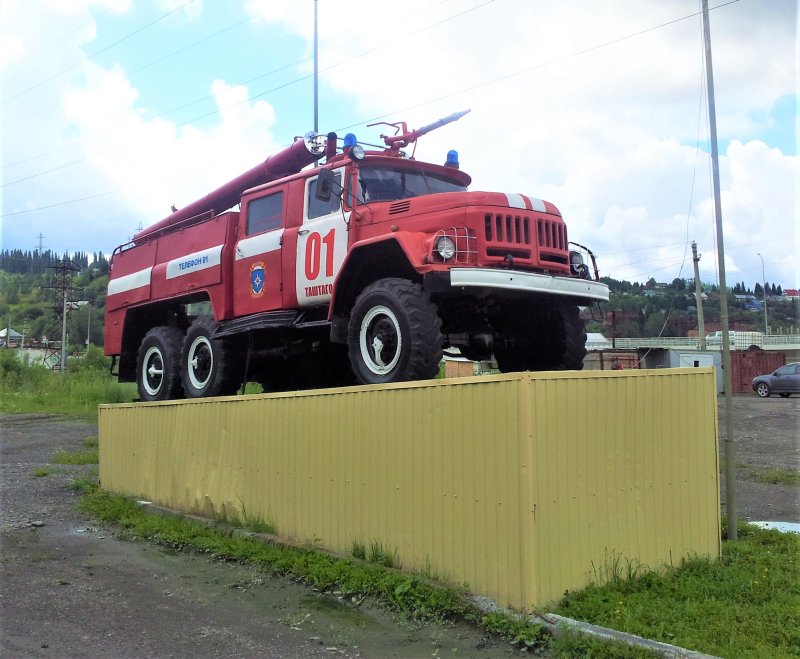 Пожарная машина ЗИЛ 131 АЦ