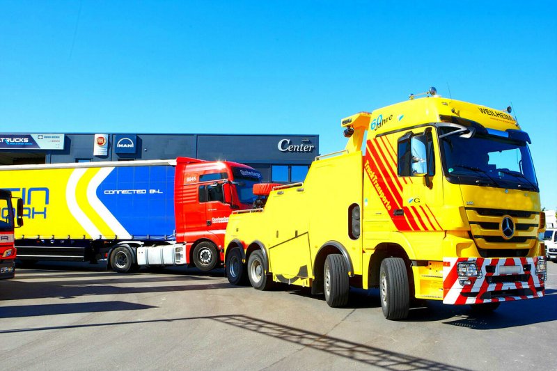 Truck эвакуатор Scania для грузовиков