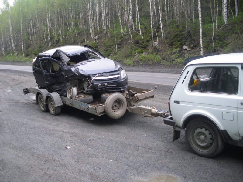 Прицеп эвакуатор на ниву