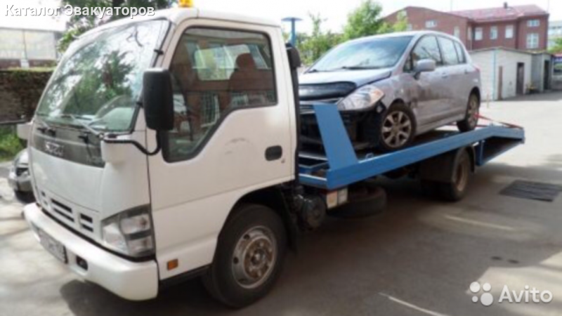 Эвакуатор Isuzu nqr75