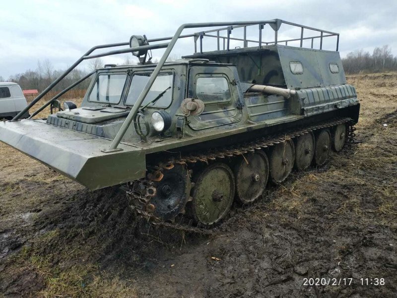 ГАЗ-71 ГТ-см траки