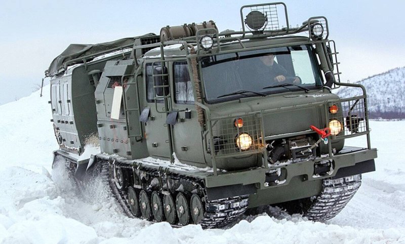 ГАЗ-3344-20 двухзвенный снегоболотоход