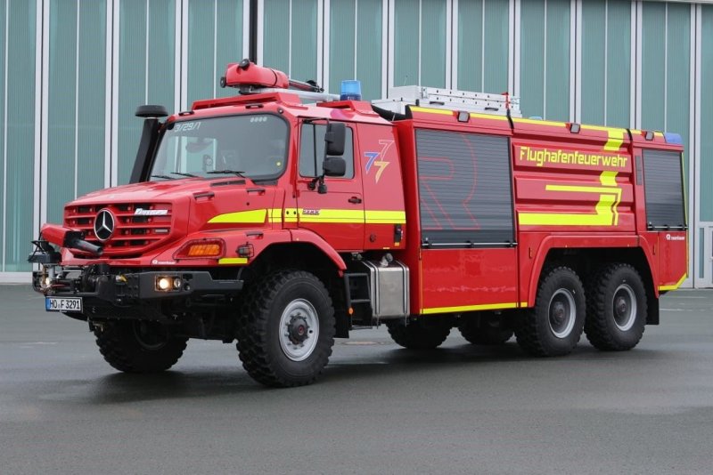 Пожарные автомобили Rosenbauer Урал