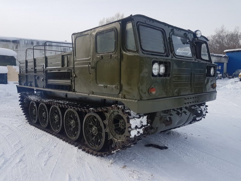 Вездеход АТС-59 на гусеничном