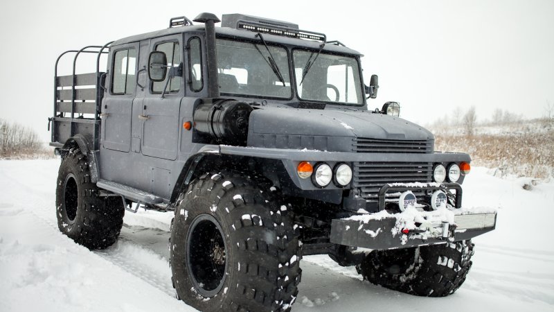 ГАЗ-66 Бархан снегоболотоход
