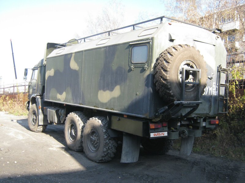 КАМАЗ 43118 военный кунг