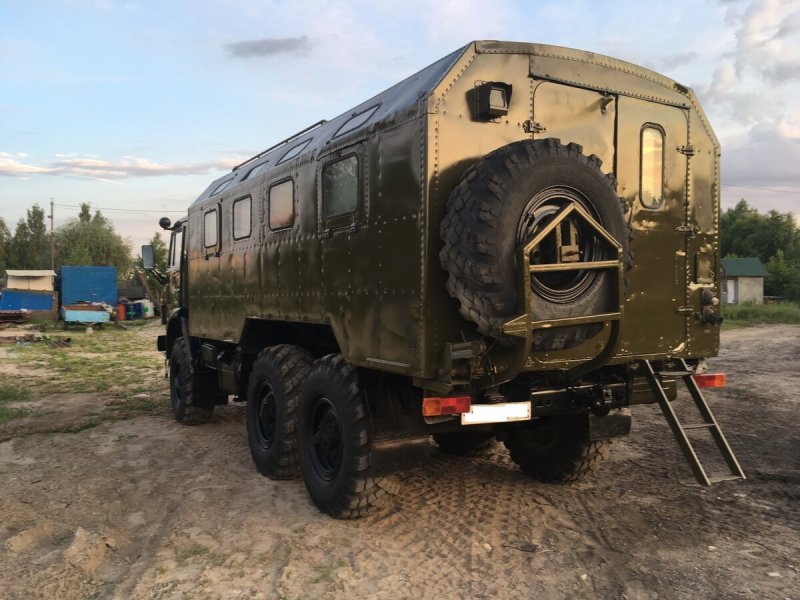 КАМАЗ 4310 военный кунг