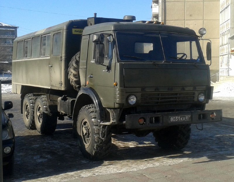 КАМАЗ 4310 военный кунг