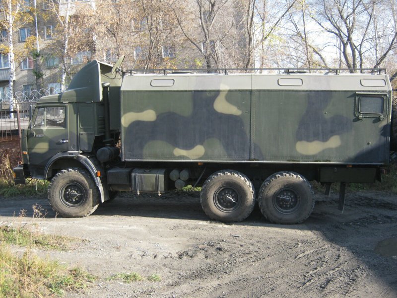 КАМАЗ 43118 военный кунг