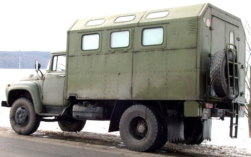 ЗИЛ-130 кунг км-130 военный