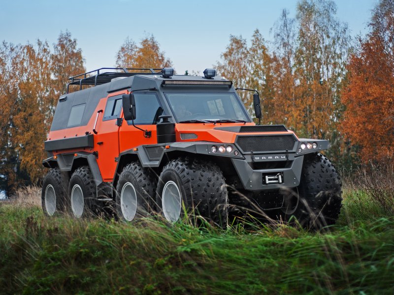 Вездеход АВТОРОС шаман 8x8