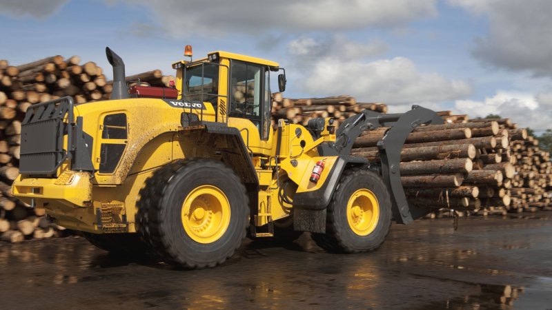 Трактор Вольво Volvo Wheel Loader