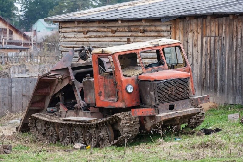 Трактор трелевочник тт4