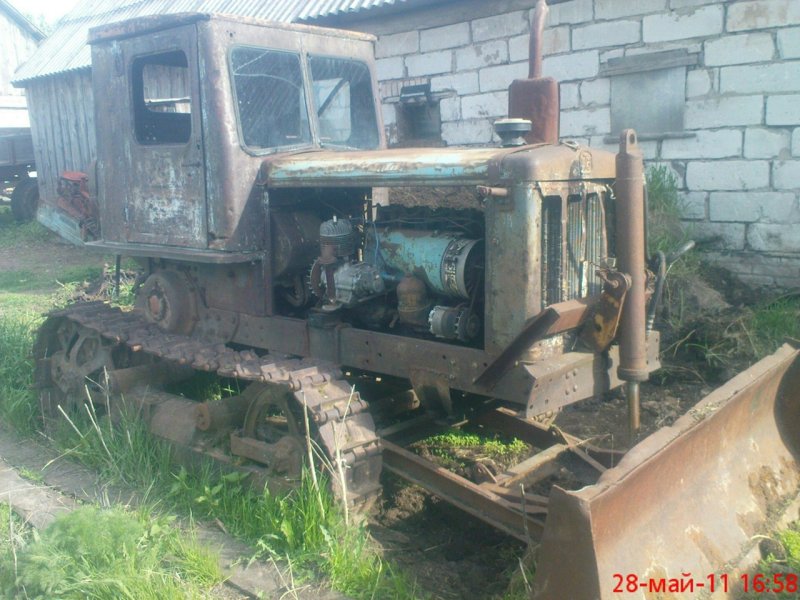 Трактор т-40 гусеничный