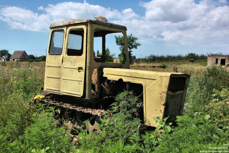 МТЗ 50 гусеничный трактор