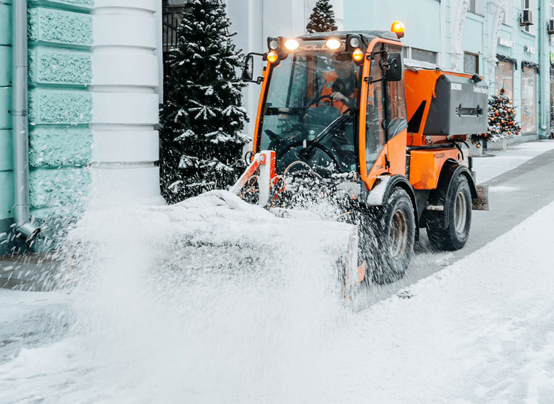 Снегоуборочная машина городская
