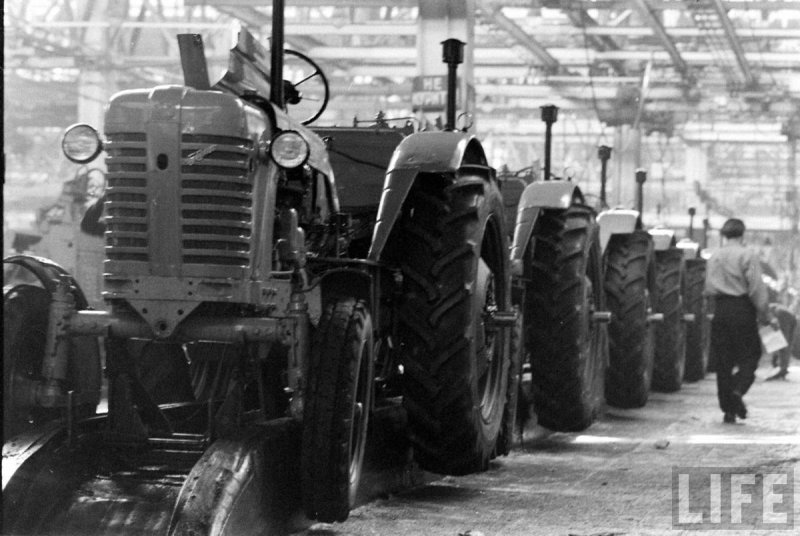 Трактор МТЗ 1960 года