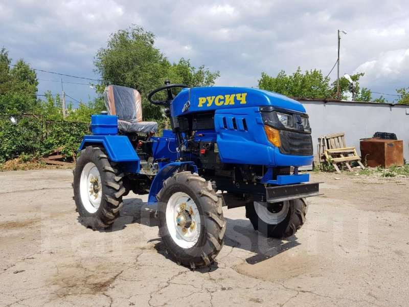 Трактор Русич 12 фреза