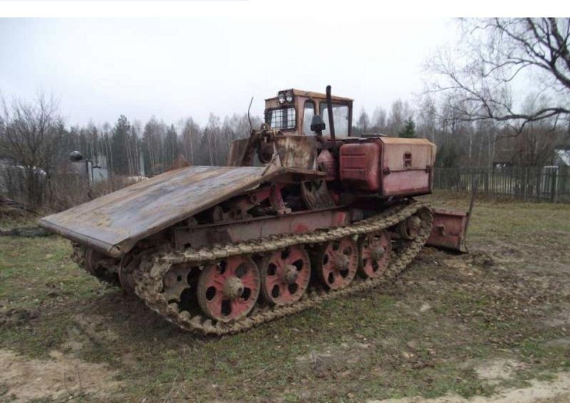 ТДТ-55а трактор трелевочный