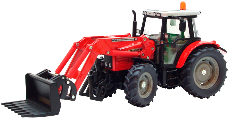 Трактор siku Massey Ferguson с ковшом и вилами (3653) 1:32