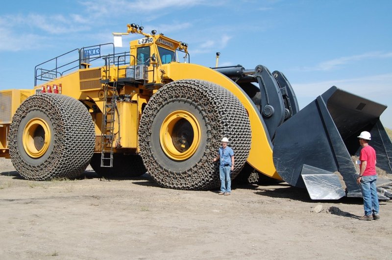 Фронтальный погрузчик «Letourneau» (Леторно) l-2350