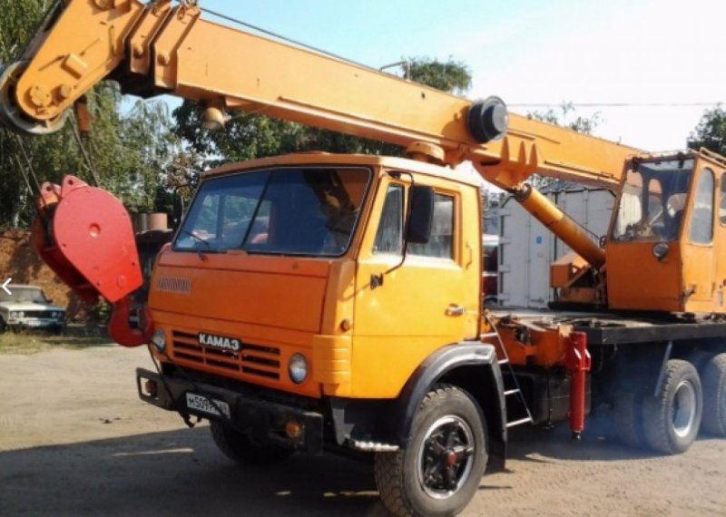 Автокран КАМАЗ 16 тонн