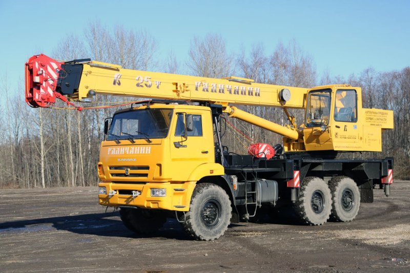 Автокран КАМАЗ Галичанин 25 тонн