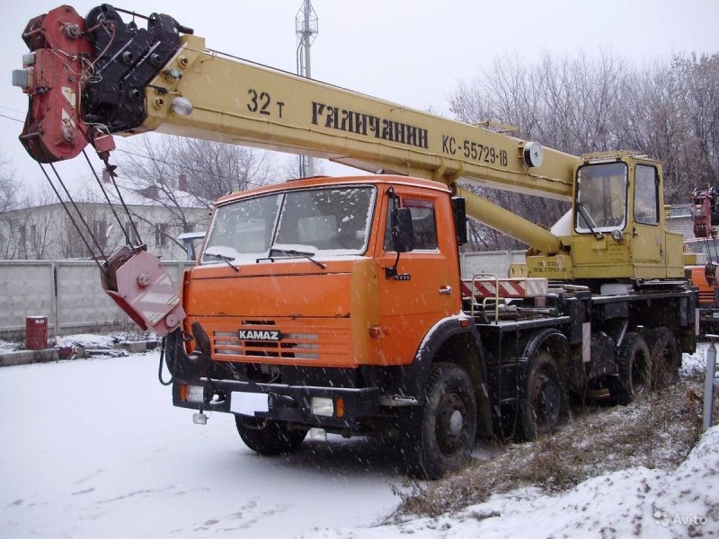 Автокран Галичанин 36 тонн
