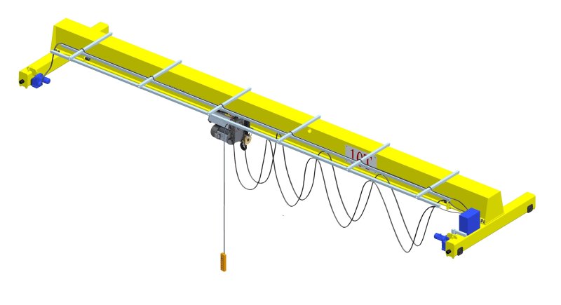 Кран мостовой электрический однобалочный опорный КМО 5,0-12,0-6,0-380-уз