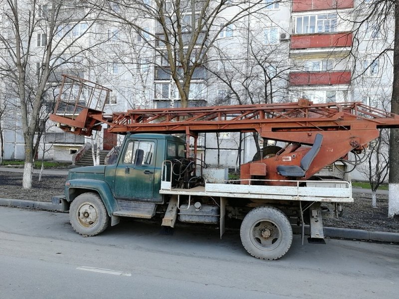 Автовышка ГАЗ 3307 ап-17а