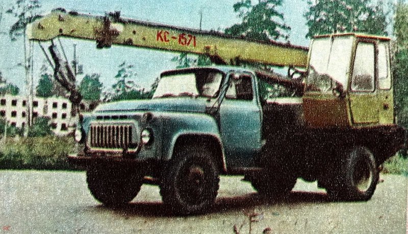 Автокран ГАЗ 53 КС 1562
