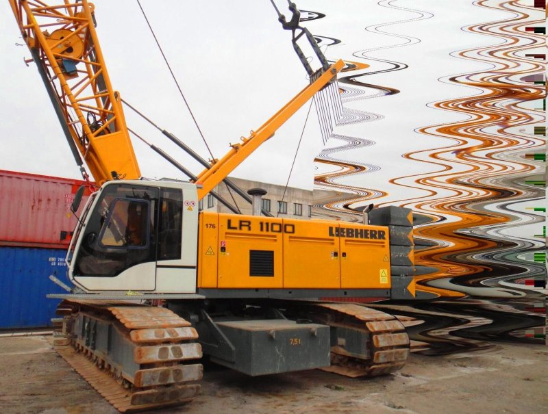 Кран Liebherr LR 1100