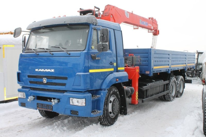 КАМАЗ 65117 С КМУ Kanglim ks1256