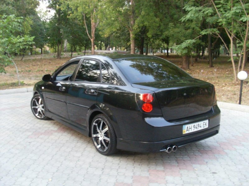 Chevrolet Lacetti Tuning черный