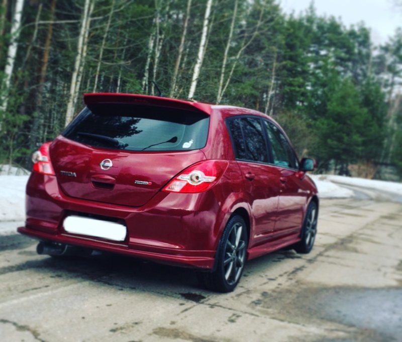 Nissan Tiida обвес