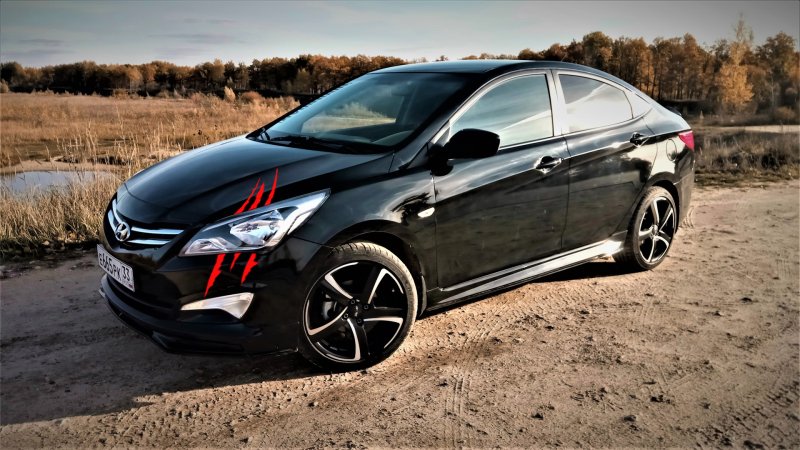 Hyundai Solaris Tuning 2016