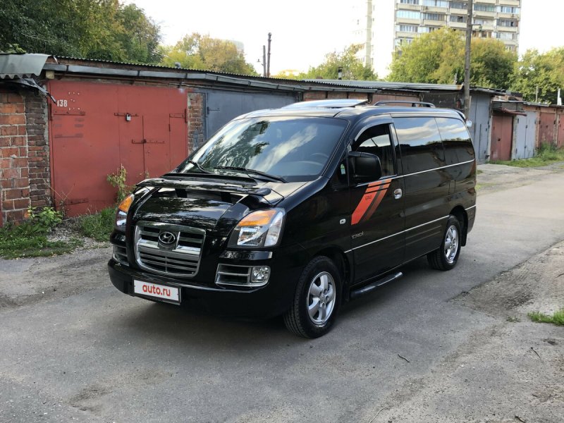 Hyundai Starex 2005 года черный