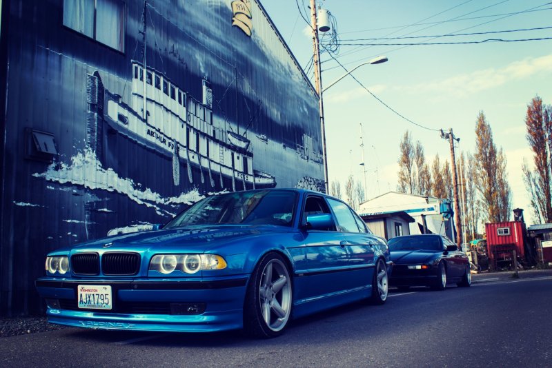 BMW e38 стенс