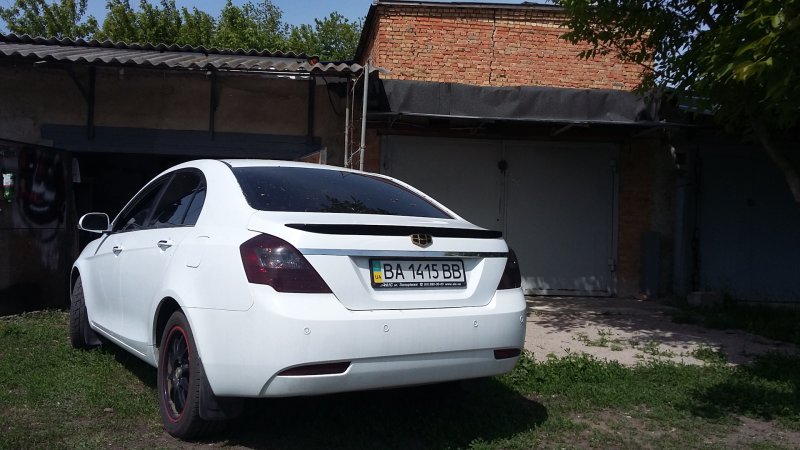 Geely Emgrand ec7 обвес