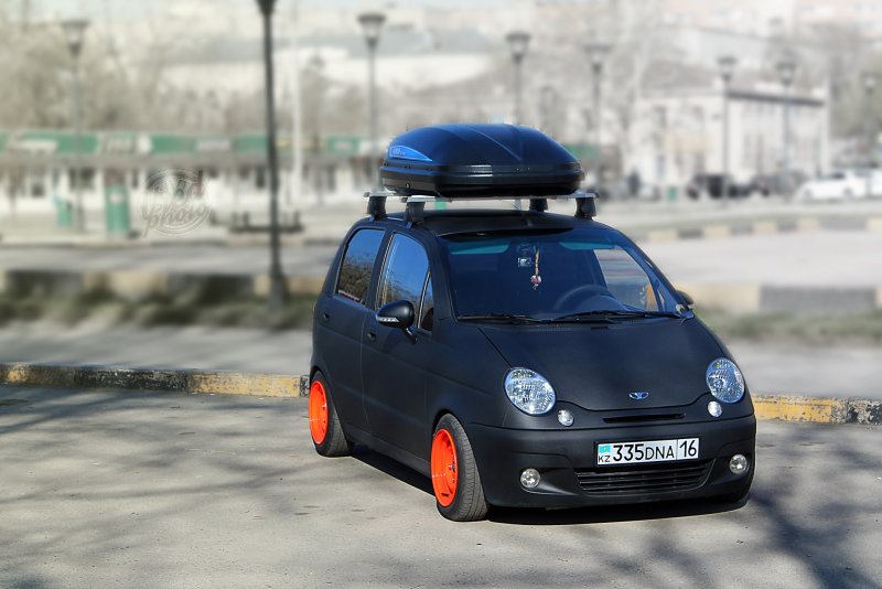 Тюнингованный Daewoo Matiz